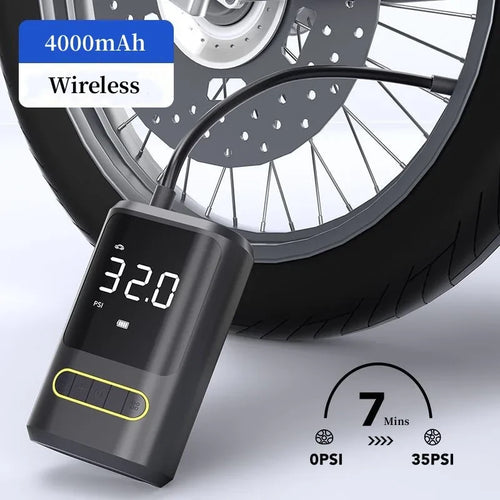 AirGuard Pro™ | Mini Inflador de Emergencia Portátil