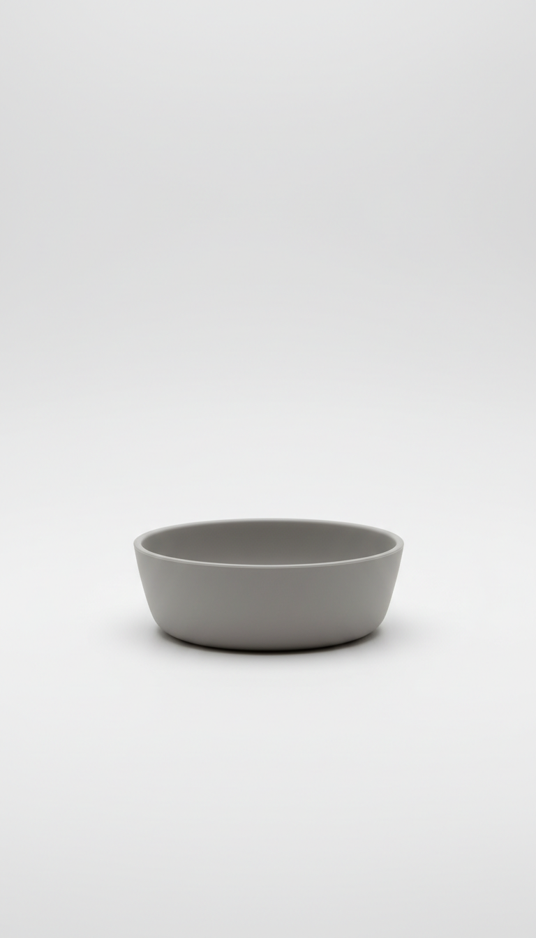 Monochrome Ceramic Pet Bowl Set